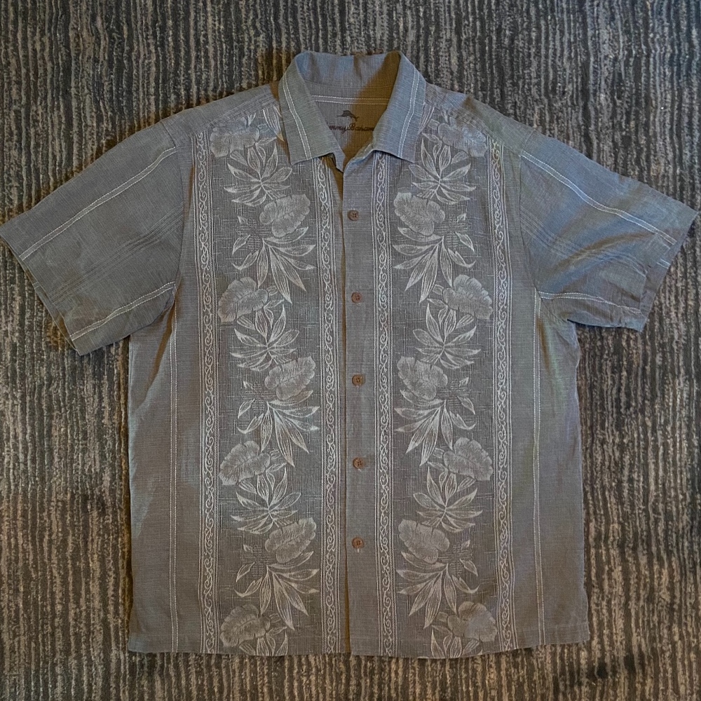 Tommy Bahama silk aloha shirt
